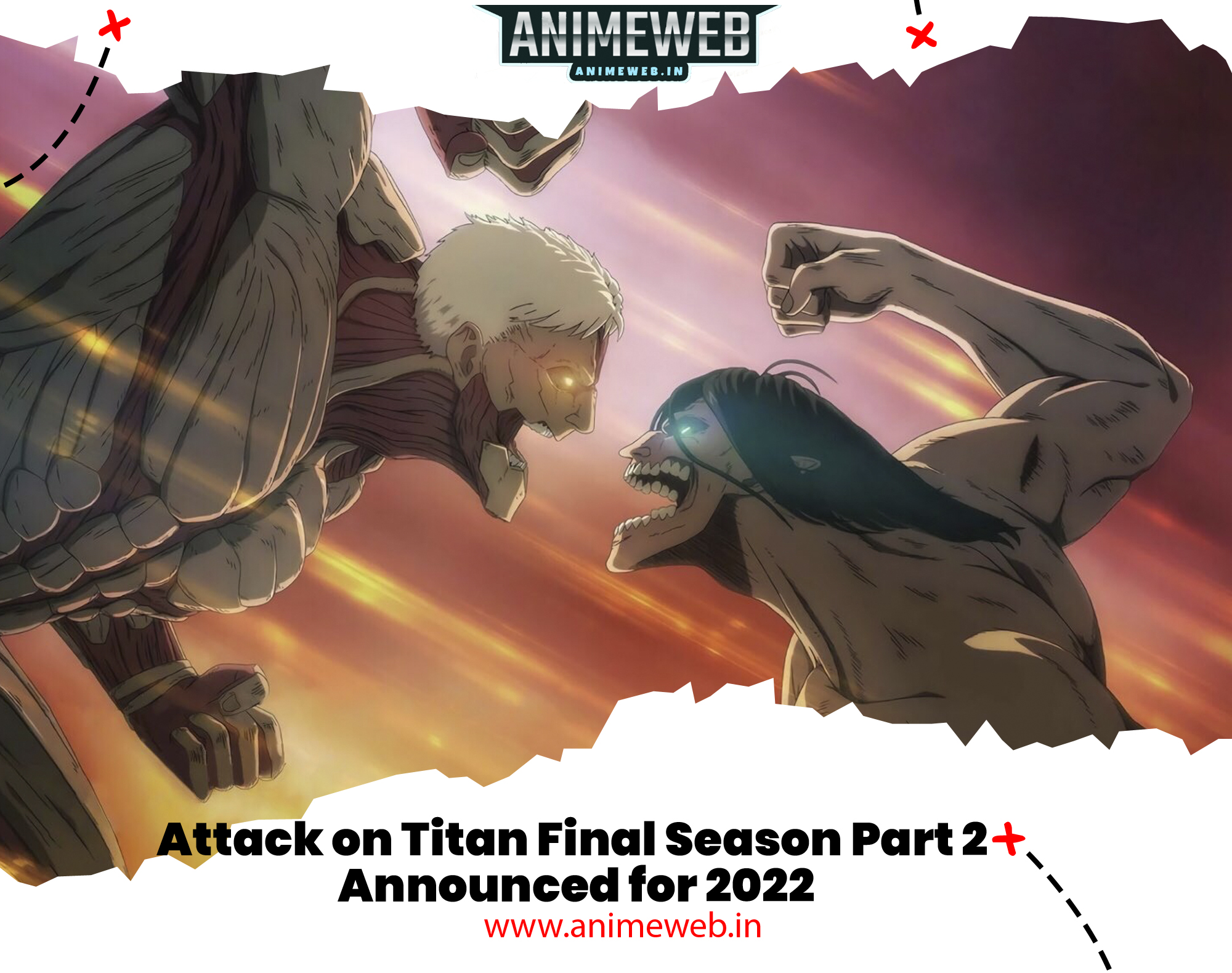 Attack on Titan Final Season Part 2 Announced for 2022