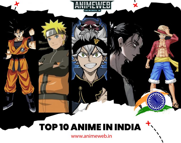 top 10 anime in India